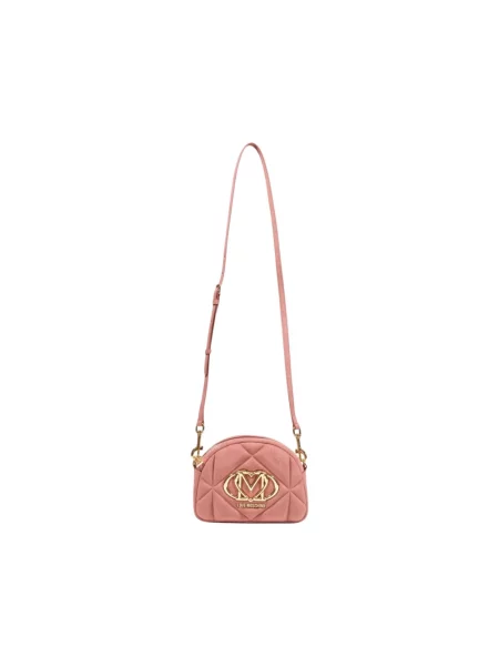 Torebka Love Moschino z nadrukiem różowa