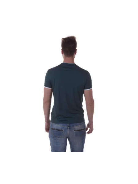 Koszulka Armani Jeans z nadrukiem casual zielona
