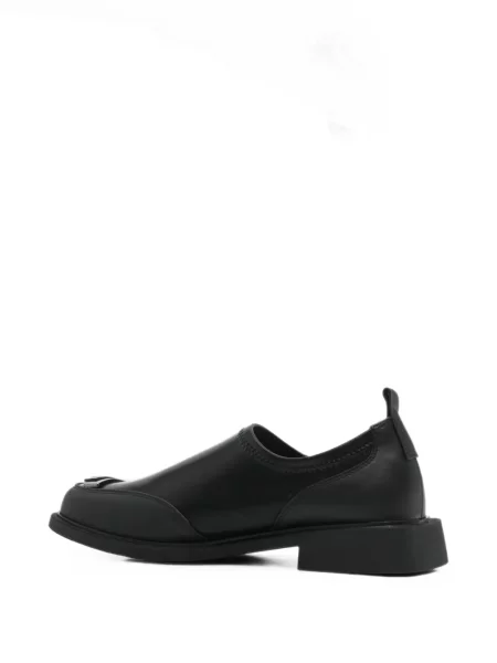 Loaferice Linda Baumann s autogramom crna