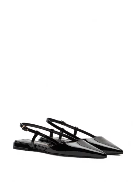 Pantofi cu toc Stuart Weitzman slingback negru
