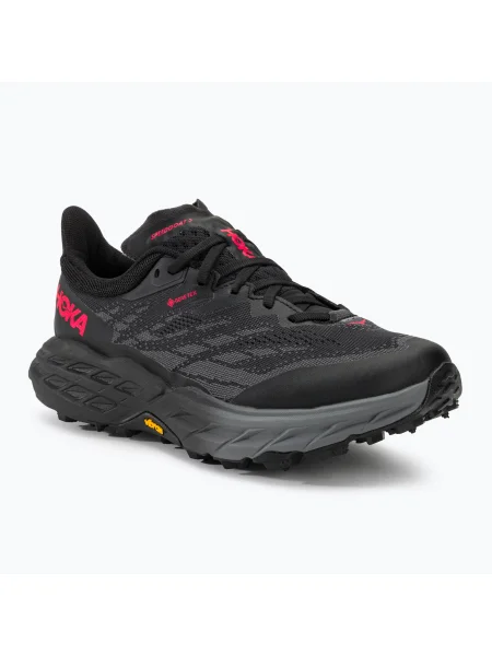 Дамски обувки за бягане HOKA Speedgoat 5 GTX Spike black/black черно