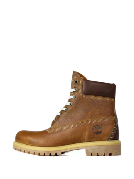 Кожени боти Timberland кафяво