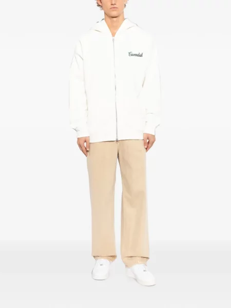 Hoodie Cavendish με κέντημα λευκό