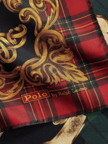 С яка чорапи Polo Ralph Lauren с автограф на райета зелено