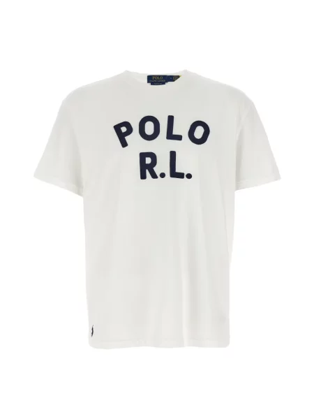 Polo Ralph Lauren T-Shirt Granatowy biała