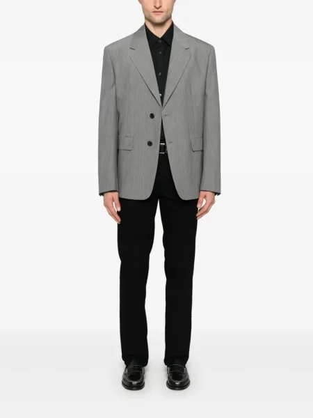 Cămașă Emporio Armani din jacard negru