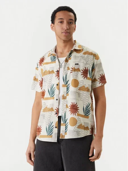 RVCA Srajca Anytime Écru