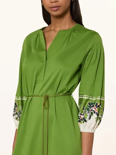 Marc Cain Jerseyové Šaty S Rukávy garden green zelené