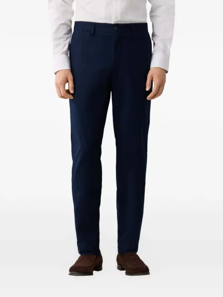 Pantaloni Hackett London din canvas albastru