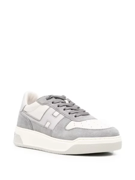 Sneakerși Hogan cu autograf gri