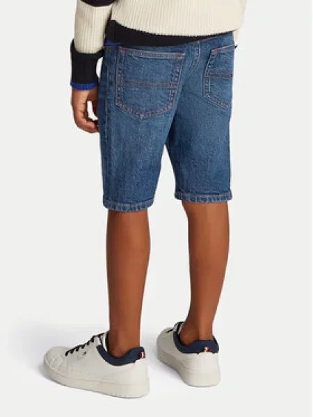 Tommy Hilfiger Džinsiniai šortai Scanton mėlyna