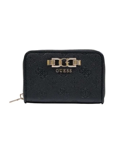 GUESS Portofel ANISE' negru