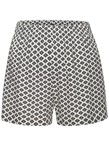 LASCANA Pantaloni de pijama negru alb