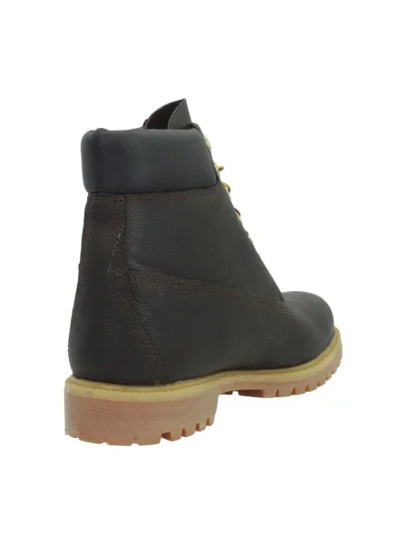 Čipkované vodotesný čižmy Timberland hnedá