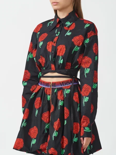 Блуза Versace Jeans Couture чорна