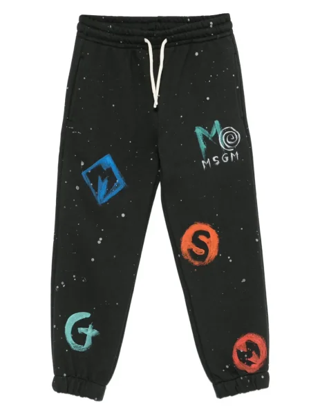 Komplet dresowy dziecięcy Msgm czarny