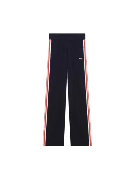 Dzianinowe spodnie dresowe Autry niebieskie