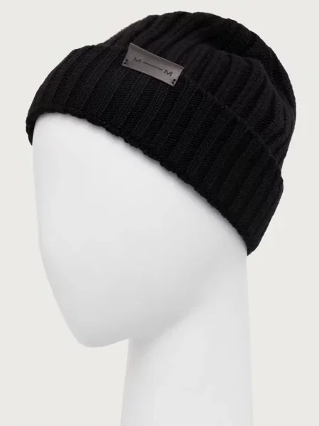 MM by Max Mara căciulă de damă din lână MMLCIVADA negru