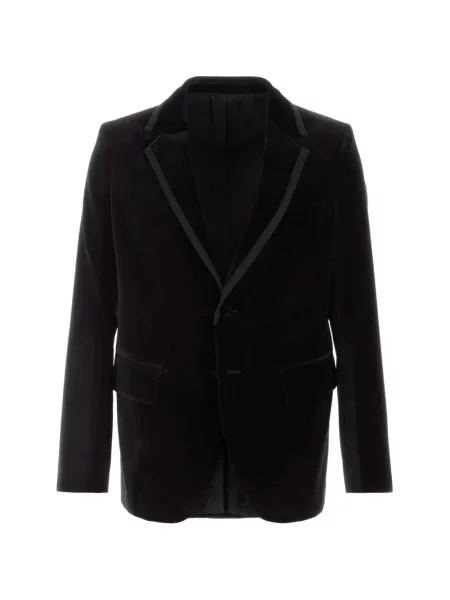 Sacou Fendi de catifea negru