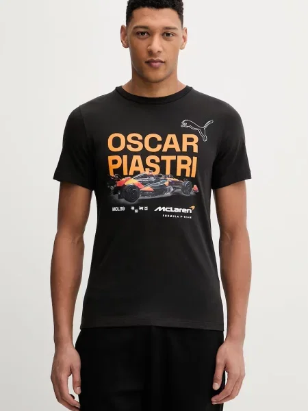 PUMA koszulka McLAREN RACING Driver Piastri Akcesoria S czarny