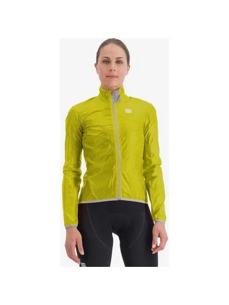 Kurtka cienka wiatroszczelna Sportful Hot Pack Easylight limonkowo-żółta XL żółta