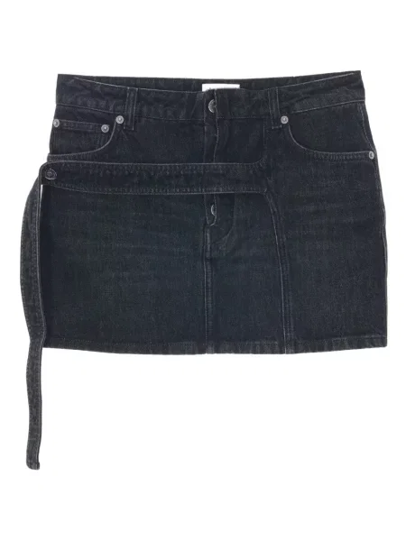 Mała spódnica mini Jean Paul Gaultier mini czarna