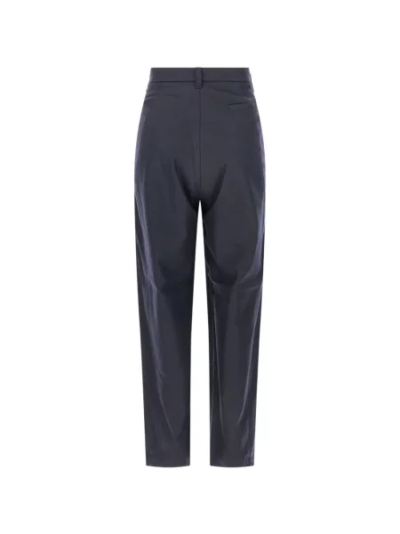 Pantaloni True Avenue de lână albastru