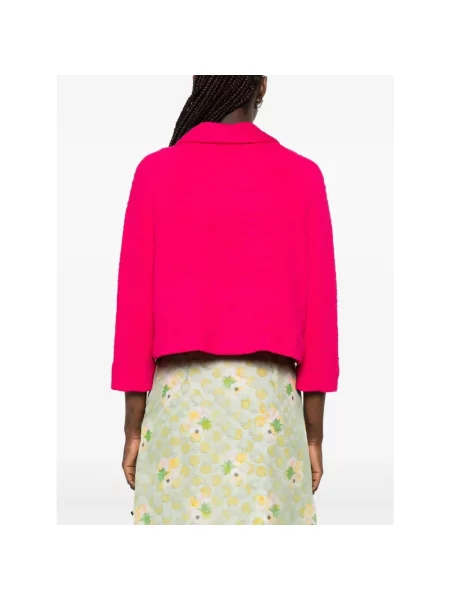Kurtka Dries Van Noten różowa