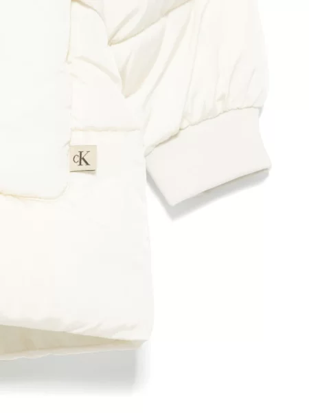 Kurtka dziecięca Calvin Klein biała