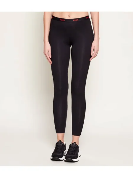 HUGO colanti HUGO ID_LEGGINGS negru