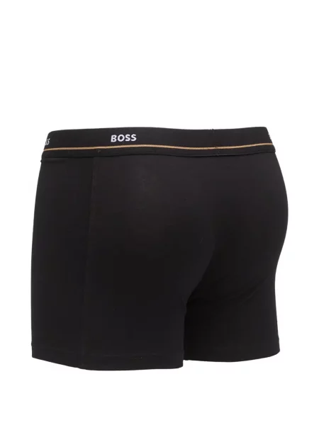 Boxeri Hugo stretch cu autograf negru
