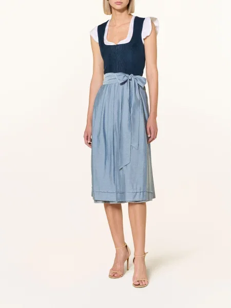 Heimatglück Tracht Bluzka Bawarska Hanni weiss biała