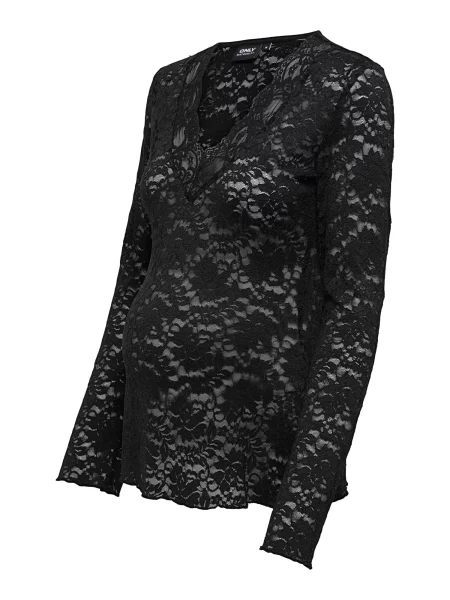 Only Maternity Tricou OLMNIKKA' negru