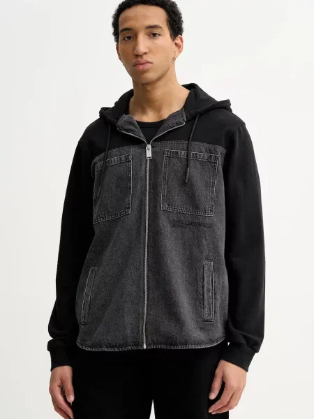 Karl Lagerfeld Jeans geacă gri