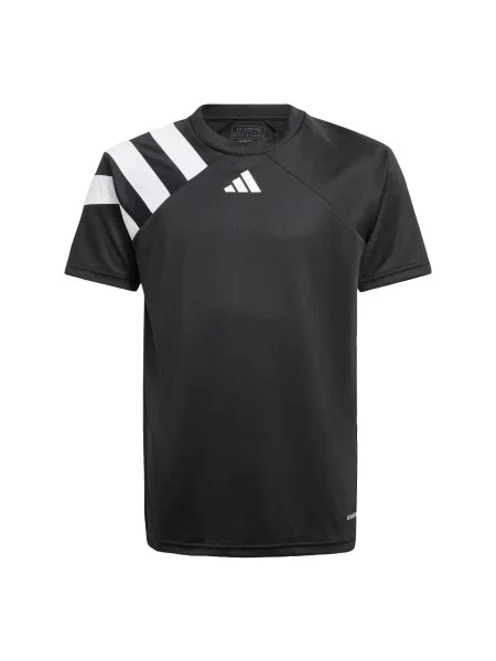 ADIDAS PERFORMANCE Tricou funcțional Fortore negru alb