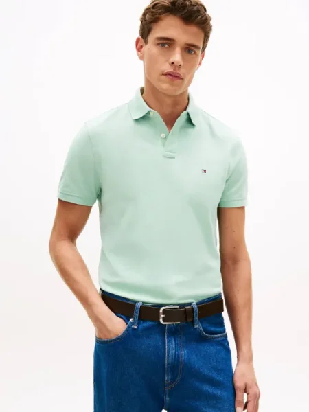 Tommy Hilfiger Polo | stretch verde