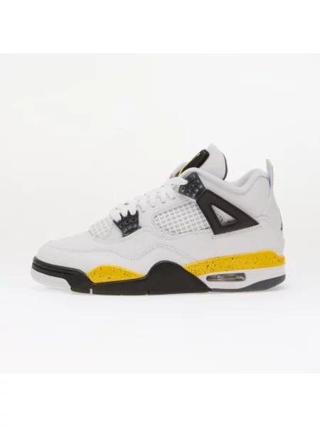 Sneakers Air Jordan 4 Retro "Tour Yellow" White/ Tour Yellow/ Dark Blue Grey EUR alb