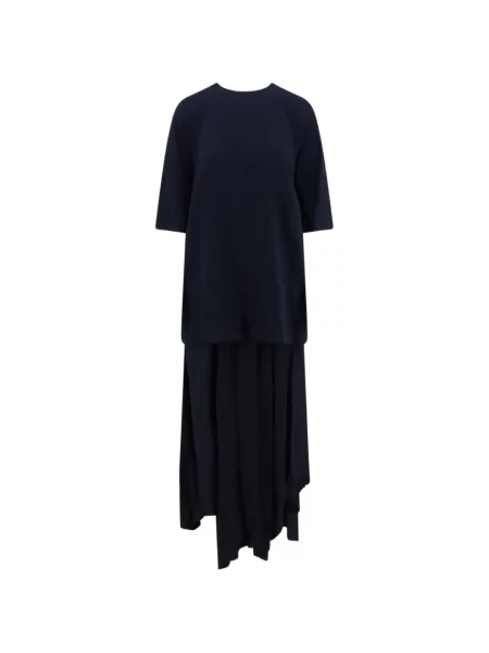 Rochie Semicouture asimetrică albastru