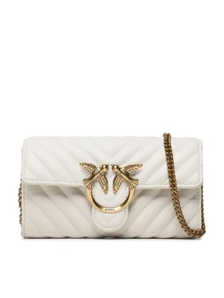 Pisemska torbica Pinko bež