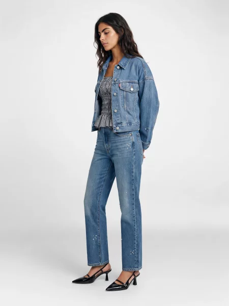Decupat geacă Levi's® albastru