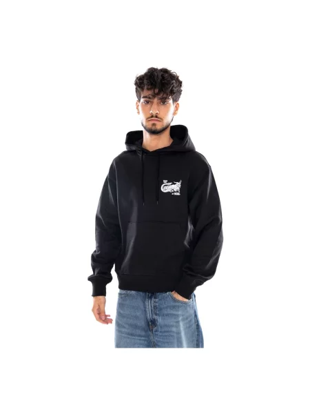 Bluza z kapturem Vans z kapturem czarna