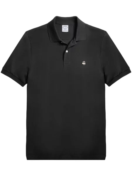 Polo Brooks Brothers cu broderie negru