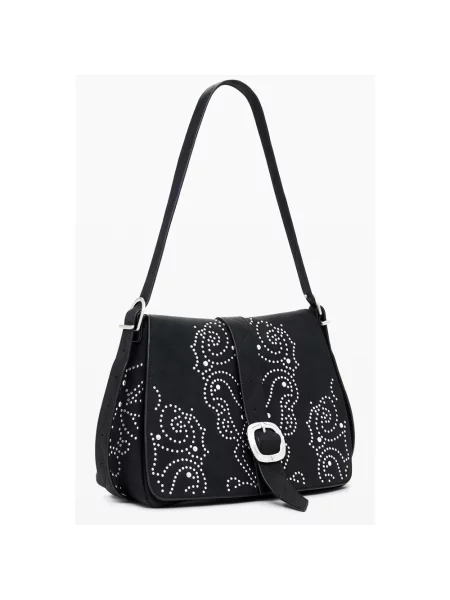 Desigual torebka POKER FACE POSADAS MI czarny