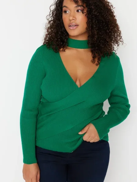 Pulover Trendyol verde