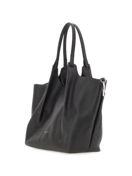 Geantă shopper Gianni Chiarini din piele negru