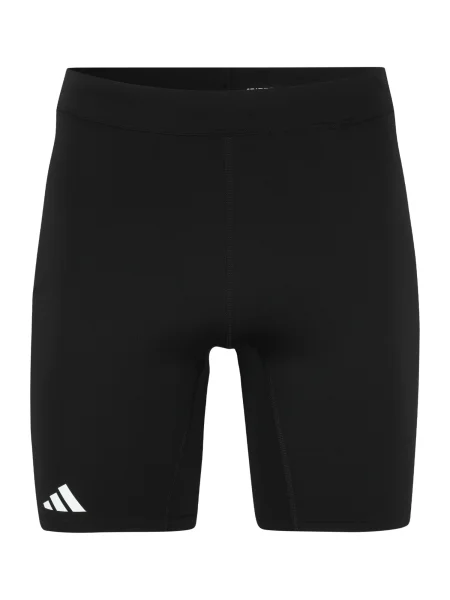 ADIDAS PERFORMANCE Športne hlače ADIZERO črna bela