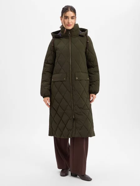 Barbour Płaszcz pikowany Kobiety 34 zielony