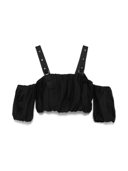 Bluzka Pinko z rękawami balonowymi czarna