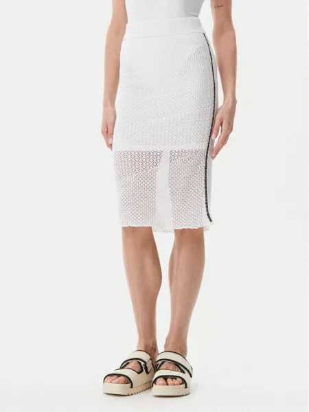 PINKO Миди пола Trivor бял