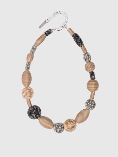 Ожерелье Peserico коричневое